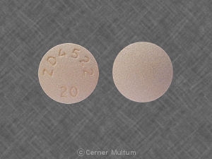 Rosuvastatin calcium 20 mg