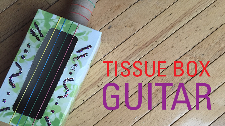 tissue box guitar
